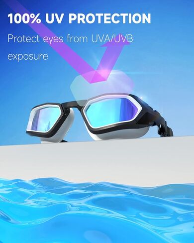 findway Swim Goggles, Adult swim goggles with Anti-fog No Leaking UV Protection, Swimming Goggles for Men Women Youth in Saudi Arabia