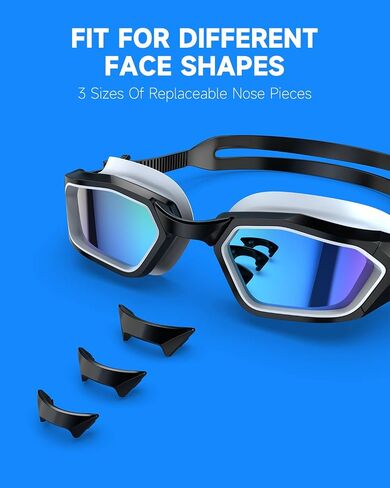 findway Swim Goggles, Adult swim goggles with Anti-fog No Leaking UV Protection, Swimming Goggles for Men Women Youth in Saudi Arabia