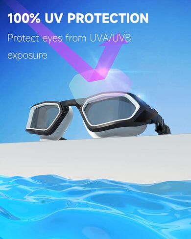 findway Swim Goggles, Adult swim goggles with Anti-fog No Leaking UV Protection, Swimming Goggles for Men Women Youth in Saudi Arabia