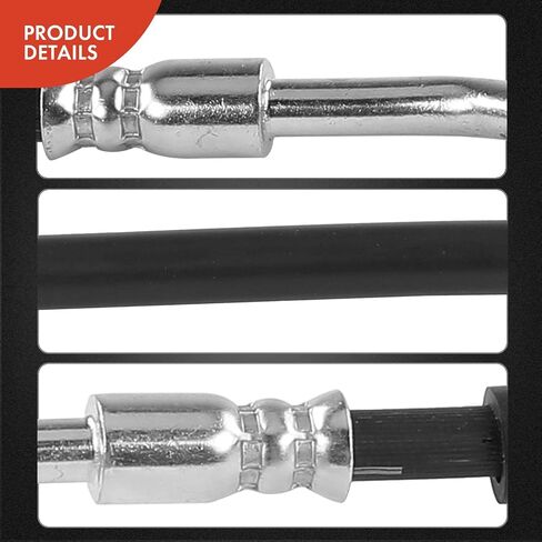 A-Premium Rear Driver Brake Hydraulic Hose Compatible with Ford Models - Taurus 2010 2011 3.5L - Replace# AG1Z2282A in Saudi Arabia