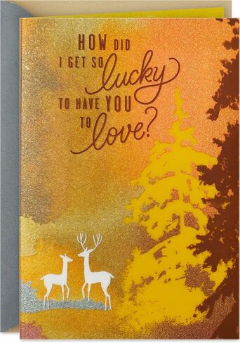 Hallmark Birthday Card for Husband or Boyfriend (Deer) in Saudi Arabia