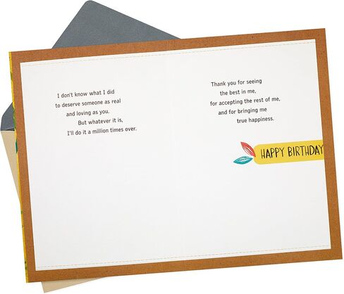 Hallmark Birthday Card for Husband or Boyfriend (Deer) in Saudi Arabia