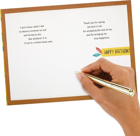 Hallmark Birthday Card for Husband or Boyfriend (Deer) in Saudi Arabia