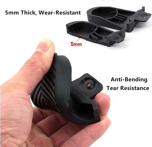 Bike Pedals Road Bike Pedals Ultralight Pedals Compatible with Shimano SPD-SL + Cleat Set + Cleat Covers, 3 in 1 in Saudi Arabia
