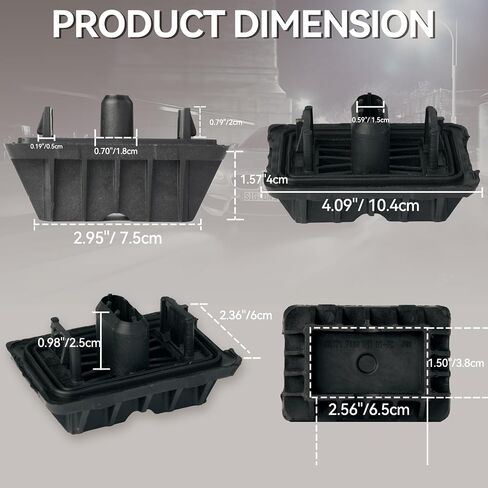 51717065919 وسادة رافعة السيارة نقطة رفع دعم المكونات رفع كتلة لسيارات BMW E60 E61 E81 E90 E91 F10 F18 F01 F02 1 3 5 6 7 سلسلة X3 F25 X4 F26 20i 28i 525i 530i in Saudi Arabia