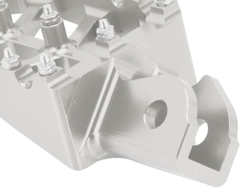 Dirt Bike Foot Pegs Pedals CNC Aluminum Footrest For CRF150F/CRF230F 2003-2019 Sur Ron S/X Segway X160/X260 Pit bike -Sliver in Saudi Arabia