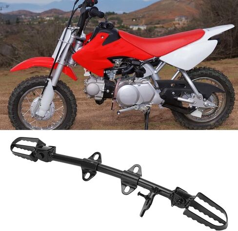 Footpegs Mount Bracket, Foot Pegs Mount Bracket Black Replacement for CRF50 50cc 70cc 110cc 125cc Pit Bikes in Saudi Arabia