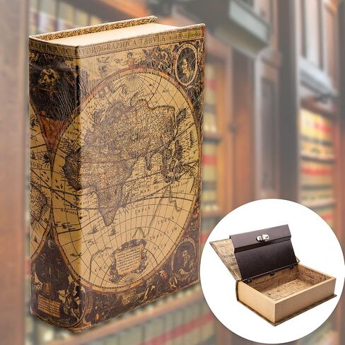 صندوق قفل مخفي آمن للكتاب المزدوج من Barska للتخزين المخفي الآمن والسري للأشياء الثمينة والأغراض الشخصية in Saudi Arabia