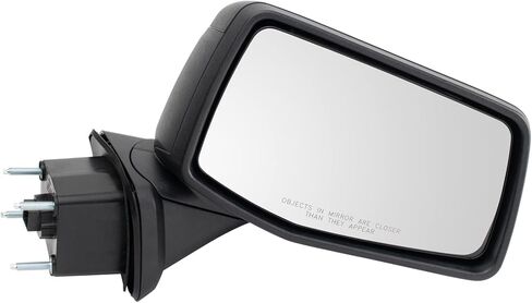 TRQ MRA09713 Right Passenger Side Door Mirror with Manual Folding Manual Adjustment Compatible with 2019-2020 Chevrolet Silverado 1500 in Saudi Arabia