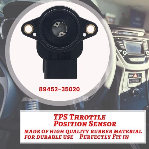 89452-35020 TPS مستشعر موضع الخانق يناسب تويوتا 4 رانر سيليكا هايلكس ماتريكس T100 تاكوما تندرا بونتياك فيبي 89452-30140 89452-22080 337-60761 198500-1061 89452-35100 in Kuwait