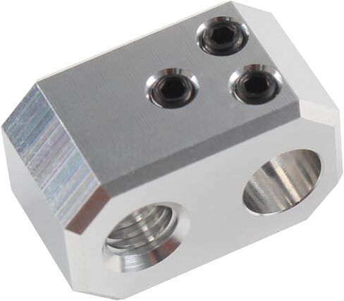 ملحقات الطابعة ثلاثية الأبعاد FYSETC - Prusa i3 MK4 Nextruder Heaterblock - كتلة ألومنيوم لـ Hotend: استنساخ كتلة تسخين بدرجة حرارة عالية لجزء MK4 MK3.9 XL لاستبدال المخزون من الطارد in Saudi Arabia