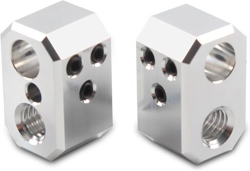 ملحقات الطابعة ثلاثية الأبعاد FYSETC - Prusa i3 MK4 Nextruder Heaterblock - كتلة ألومنيوم لـ Hotend: استنساخ كتلة تسخين بدرجة حرارة عالية لجزء MK4 MK3.9 XL لاستبدال المخزون من الطارد in Saudi Arabia