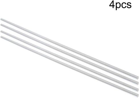 Fielect Acrylic Square Rod, 3mmx250mm, Transparent Clear Plastic Square Rod, Solid PMMA Bar 4pcs in Saudi Arabia