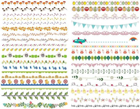 Seasonstorm Cute Circus Clown Decoration Album Planner Stickers Scrapbooking Diary Sticky Paper Flakes (PK661) in Saudi Arabia
