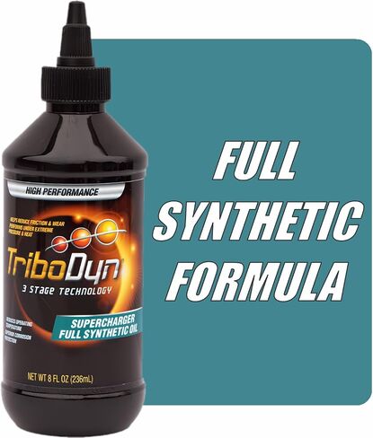 50W Full Synthetic Ceramic Supercharger Oil - 8 OZ Bottle in Saudi Arabia