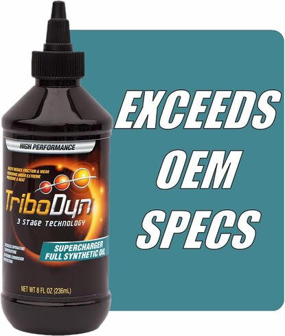 50W Full Synthetic Ceramic Supercharger Oil - 8 OZ Bottle in Saudi Arabia