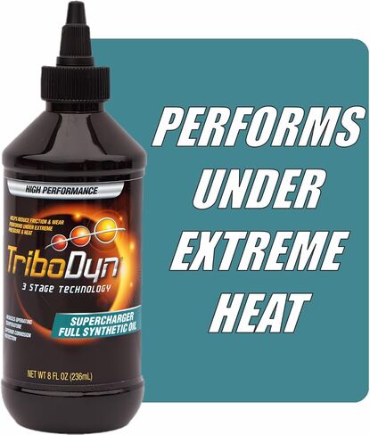 50W Full Synthetic Ceramic Supercharger Oil - 8 OZ Bottle in Saudi Arabia