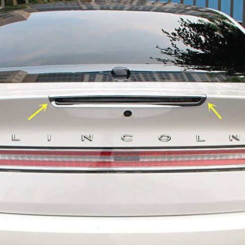 New Chrome Trunk High Brake Light Cover Trim for Lincoln MKZ 2014-2020 in Saudi Arabia