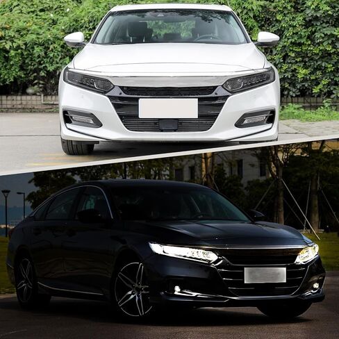 Compatible with Accord 2018-2022,20% Dark Smoke Headlight Vinyl Tint Film Pre-Cut Overlay Wrap Cover for Honda,Exterior Accessories in Saudi Arabia