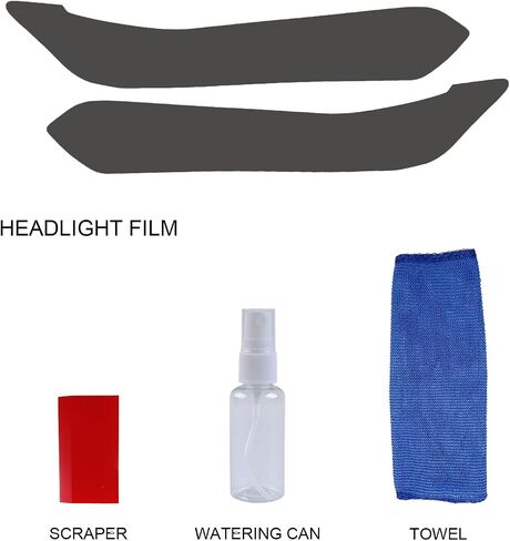 Compatible with Accord 2018-2022,20% Dark Smoke Headlight Vinyl Tint Film Pre-Cut Overlay Wrap Cover for Honda,Exterior Accessories in Saudi Arabia