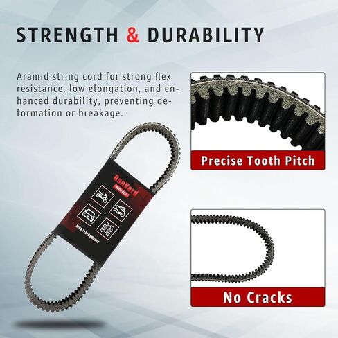 Drive Belt Compatible with Kawasaki Mule 3000 3010 3020 4000 4010 4x4 KAF620 Trans 2001-2021 Replacement 59011-1077 in Saudi Arabia