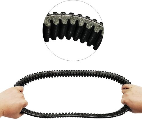 Drive Belt Compatible with Kawasaki Mule 3000 3010 3020 4000 4010 4x4 KAF620 Trans 2001-2021 Replacement 59011-1077 in Saudi Arabia