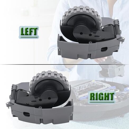 Right Left Drive Wheel Module for iRobot Roomba 500 600 700 800 900 Robot Vacuum Cleaner Repair Replacement Parts Accessories in Kuwait