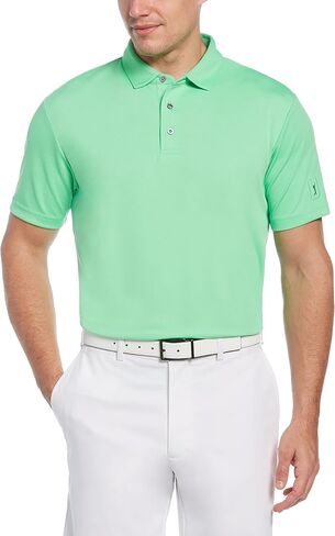 قميص بولو جولف رجالي بأكمام قصيرة من Airflux Max من PGA TOUR in Saudi Arabia