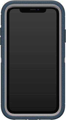 حافظة وحافظة متينة من سلسلة OtterBox Defender لهاتف iPhone 11 فقط (ليس للطراز Pro) - عبوة غير مخصصة للبيع بالتجزئة - Gone Fishin Blue (مع الدفاع الميكروبي) in Saudi Arabia