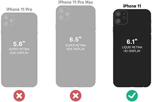 حافظة وحافظة متينة من سلسلة OtterBox Defender لهاتف iPhone 11 فقط (ليس للطراز Pro) - عبوة غير مخصصة للبيع بالتجزئة - Gone Fishin Blue (مع الدفاع الميكروبي) in Saudi Arabia