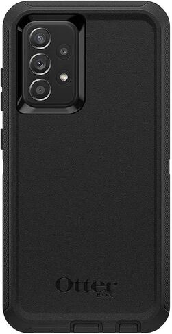 OtterBox Defender Series Screenless Edition Case for Galaxy A52 5G - Holster Clip Included - Non-Retail Packaging - Black in Saudi Arabia