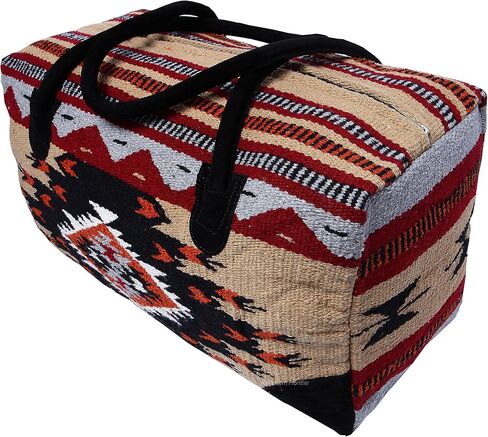 El Paso Designs Southwest Duffel Bag- Camino Real Native American and Mexican Style Jumbo Large Travel Bags (Durango) in Saudi Arabia