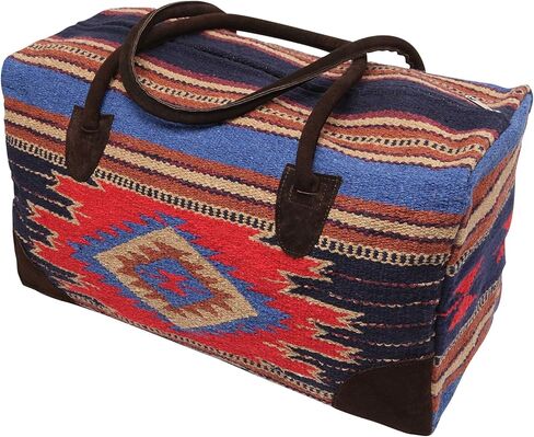 El Paso Designs Southwest Duffel Bag- Camino Real Native American and Mexican Style Jumbo Large Travel Bags (Durango) in Saudi Arabia