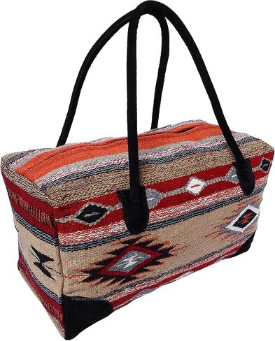 El Paso Designs Southwest Duffel Bag- Camino Real Native American and Mexican Style Jumbo Large Travel Bags (Durango) in Saudi Arabia