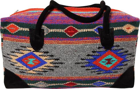 El Paso Designs Southwest Duffel Bag- Camino Real Native American and Mexican Style Jumbo Large Travel Bags (Durango) in Saudi Arabia