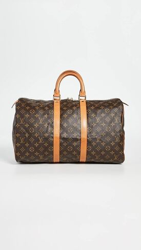 Louis Vuitton Women's Pre-Loved Keepall 45 Monogram Duffle, Brown, One Size in Saudi Arabia
