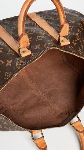 Louis Vuitton Women's Pre-Loved Keepall 45 Monogram Duffle, Brown, One Size in Saudi Arabia