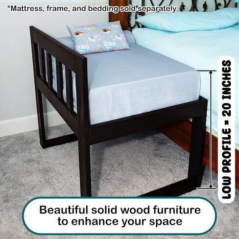 Bedside Pet Bed Frame, Pet Cosleeper, Dog Bed Extension Attached to Human Bed, Platform Dog Bed, Raised Dog Bed Co Sleeper, Tall Dog Bed, Wooden Dog Bed, Dog Bassinet (High Profile) in Saudi Arabia