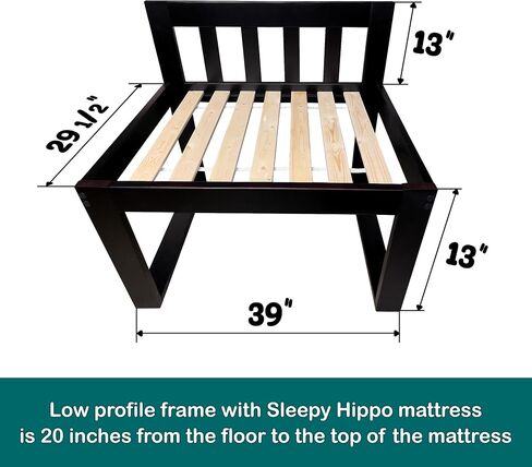 Bedside Pet Bed Frame, Pet Cosleeper, Dog Bed Extension Attached to Human Bed, Platform Dog Bed, Raised Dog Bed Co Sleeper, Tall Dog Bed, Wooden Dog Bed, Dog Bassinet (High Profile) in Saudi Arabia