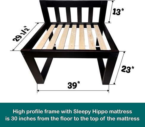 Bedside Pet Bed Frame, Pet Cosleeper, Dog Bed Extension Attached to Human Bed, Platform Dog Bed, Raised Dog Bed Co Sleeper, Tall Dog Bed, Wooden Dog Bed, Dog Bassinet (High Profile) in Saudi Arabia