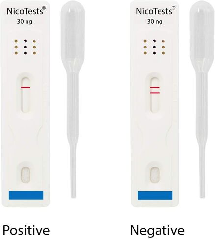Saliva Nicotine Smoking 30 ng Test 5-Pack by NicoTests® in Saudi Arabia