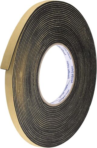 uxcell Sealing Foam Tape 10mm Wide 2mm Thick 10m/32.8ft Long, EVA Self Adhesive Weather Strip for Window Door Insulation in Saudi Arabia