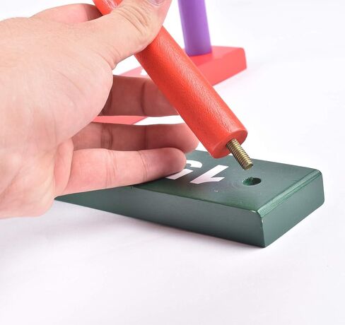 لعبة رمي الحلقات للاستخدام الخارجي - 25 حبلًا، 5 أوتاد، 1 حقيبة حمل - ساحة، ألعاب خارجية للبالغين والعائلة - حلقات رمي ​​الحلقات، الفناء الخلفي، الحصان، المرح، الحديقة، الخارج، داخلي، ألعاب رمي الحلقات للبالغين in Kuwait