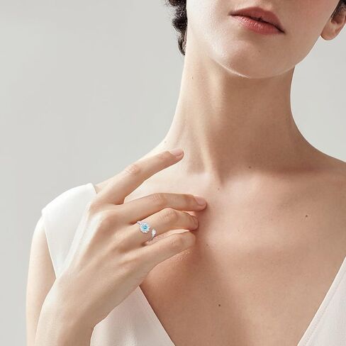 خاتم لوتس للنساء 925 الفضة الاسترليني لوتس الفيروز خاتم زهرة اللوتس حلقة افتتاح قابل للتعديل اليوغا مجوهرات هدايا للفتيات أمي عيد ميلاد الأم in Kuwait