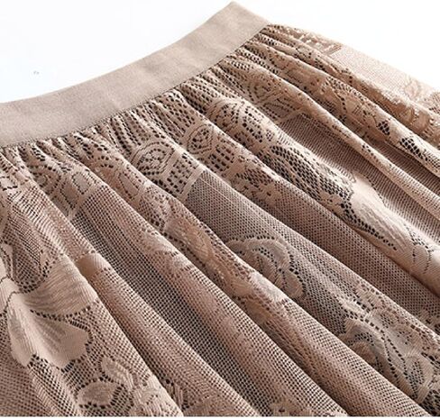 Maxi Long Skirt for Women - Double-Layer Victorian Renaissance Skirt in Saudi Arabia