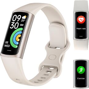 Fitness Tracker, 25 Sports Modes, Heart Rate/Blood Oxygen and Pressure Monitor Sleep Step Tracker/Carolies Waterproof Smartwatch Smart Bracelet for Android and iOS Phone