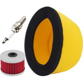 فلتر هواء لـ Kawasaki KLX250R 1994-1996، KLX250S 250 2006-2007 2009-2010 2012-2014، KLX250SF 2009-2010، KLX300R KLX 300 R 1997-2008، مع مجموعة سدادات فلتر الزيت in Kuwait