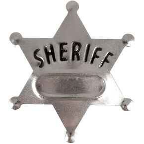 Rhode Island Novelty Metal Sheriff Badge - 12 Badges Per Order Birthday Party Favor Western Cowboy Theme