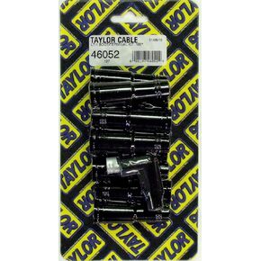 Taylor Cable 46052 LT1 180-Degree Black Spark Plug Boot with Terminals - Pack of 10