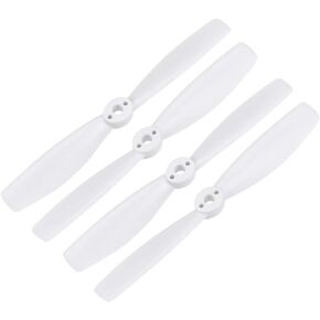 uxcell Bullnose Propellers 5045 5x4.5 Inch CW CCW 2-Vane for RC Quadcopter Hexacopter Multirotor, White 2 Pairs